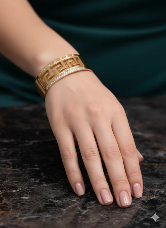 Imperial Greek Luxe Anti-Tarnish Bracelet
